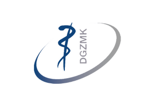 Logo der DGZMK (Deutsche Gesellschaft für Zahn-, Mund- und Kieferheilkunde e. V.)